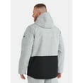 thumbnail image 3 of Tec-One Men’s Colorblock Ski Snowboard Hooded Jacket, Heavyweight, Sizes S-2XL, 3 of 5