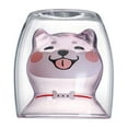 thumbnail image 3 of AMLESO Double Wall Insulated Coffee Mug Shape Anti-scald Heat Resistant 180ml Tea, 3 of 8