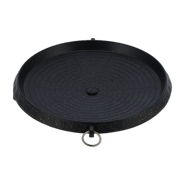 Plaque de Barbecue Antiadhésive Portable Poêle de Gril BBQ pour Cuisson à la Maison et à l'Extérieur
