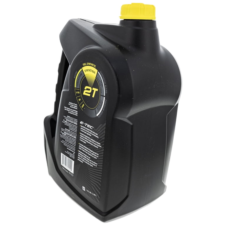 Ski-Doo, Can-Am Sea-Doo OEM 2-Stroke Synthetic Oil, Gallon, Black
