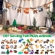 thumbnail image 1 of Juguete de Fieltro para Coser a Manos para Habilidades Motoras Finas, Kit de Manualidades para Animales de Coser, Kit de Costura para Animales Educativos Tempranos, Desarrollo Sensorial para Niños de 3 a 12 Años, 1 of 9