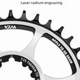 thumbnail image 3 of VXM Mountain Bike Elliptical Chainring - 36T, 3mm Offset, GXP Direct Mount Design, Aluminum Alloy Construction for Enhanced Power Transfer and Durable Performance with Optimized Chain Tension and, 3 of 6