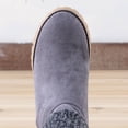 thumbnail image 3 of Corkys Grey Cotton Boots Size 7, 3 of 5
