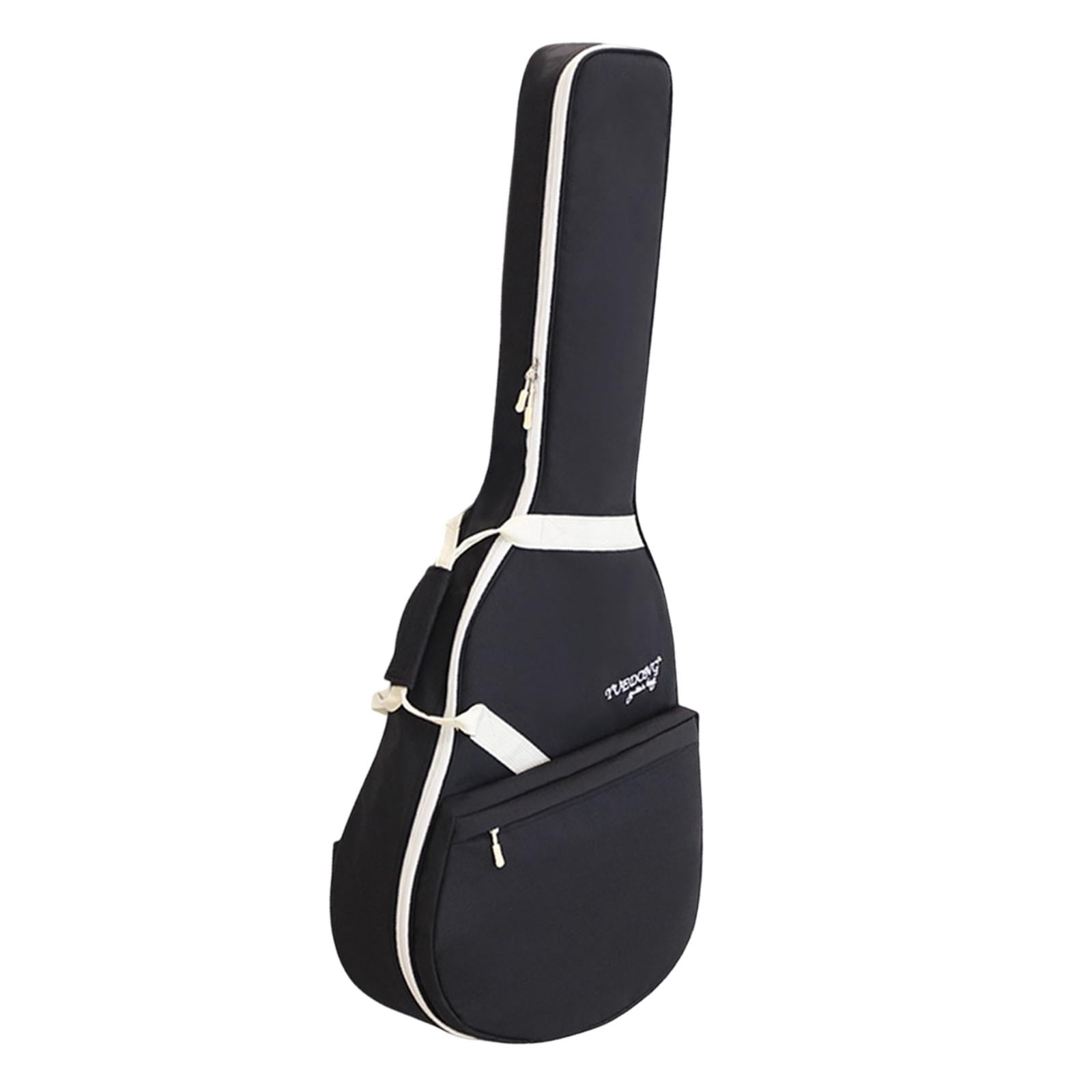 QccHieUs Acoustic Guitar Bag Guitar Gig Bag Professional Portable 40inch 41inch Dustproof black white