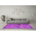 thumbnail image 3 of Ahgly Company Indoor Rectangle Oriental Purple Traditional Area Rugs, 3' x 5', 3 of 4