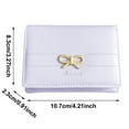thumbnail image 2 of Kcolen Stylish Women's Purse with Secure Zipper Closure Compact Wallet Featuring RFID Blocking Technology and Multiple Card Slots, 2 of 4