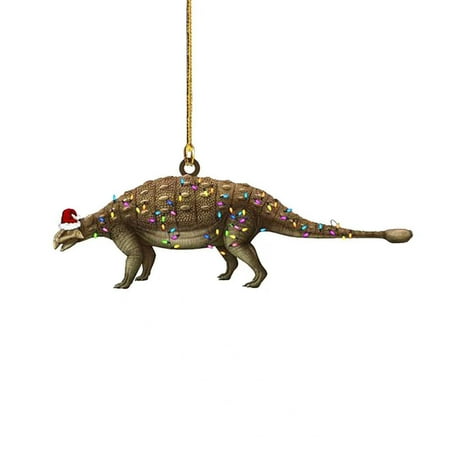 

2022 DIY Cute Cartoon Dinosaur Ornament For Christmas Tree Decoration Car Rearview Pendant Crafts Collection Clear Bead String Frosted Garland for Fireplace Vintage Pearl Strings for Crafts Clear Mini