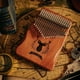 thumbnail image 4 of Kalimba Arpa de pulgar 17 tonos Snow Deer oso de fresa Electrónica, 4 of 5