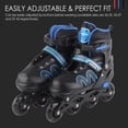 thumbnail image 3 of Adaptable Inline Skates, Shinf Ride, Triple , Breathable and Comfy Roller Skates for Men and Women, 3 of 8