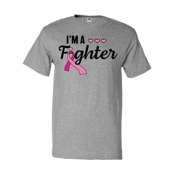 Inktastic Breast Cancer Awareness I'm a Fighter T-Shirt
