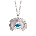 thumbnail image 1 of Boom Yeah Dialogue Marqué Bijoux Pendentif Collier de Tournesol Mode Art Déco, 1 of 3