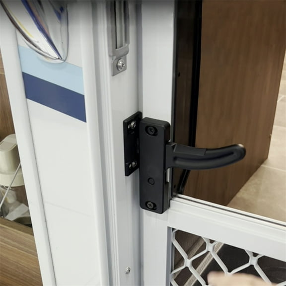 Furulu Screen Window Door Latch Right Hand Handle Kit For RV Camper Motorhome Trailer