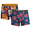 Multi-color, variant on Naruto Shippuden Men's Boxer Briefs, 2-Pack, Sizes S-2XL