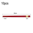 thumbnail image 2 of Juego de 10 pares de palillos chinos reutilizables de fibra de vidrio, palillos chinos rojos para comida, antideslizantes, fáciles de usar, 2 of 5