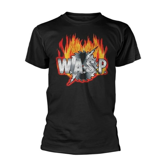 W.A.S.P Adult Sawblade Logo T-Shirt