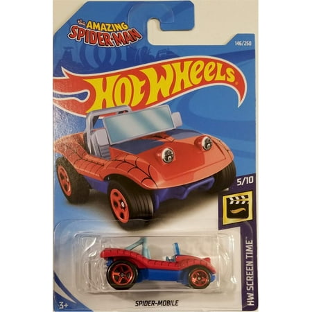 Hot Wheels 2019 Basic Mainline Hw Screen Time: The Amazing Spider Man - Spider