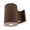 Bronze, variant on Wac Lighting Ds-Ws05-Fb Tube Architectural 1 Light 7" Tall Led Outdoor Wall Sconce -