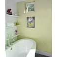 thumbnail image 6 of Daisy Canvas Pictures Bathroom Wall Art Modern Flower Bathtub Artwork Rustic Wood Board Background Wall Art Decor Living Room Bedroom Office Home Wall Decor Framed Ready to Hang yellow Size 12x16 inch, 6 of 6
