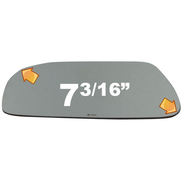 New Flat Driver Side Replacement Mirror Glass For 2004