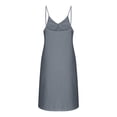 thumbnail image 6 of Cagogo Womens Summer Swimsuit Cover Up Loose Sleeveless Bikini Coverups Casual Cami Beach Dress Solid Color Fashion Sundresses, 6 of 8