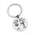 thumbnail image 1 of 3x Llavero L've Got Your Back, Llavero de Mejor Amigo, Regalos Del Día de San Valentín, Llavero Colgante de Bolso para Carteras, Mochila, Amigos , 25M 3 piezas, 1 of 8