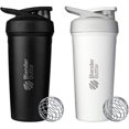 thumbnail image 1 of BlenderBottle 709 ml (24 oz.) Stainless Steel Shaker Cups (Black), 1 of 1