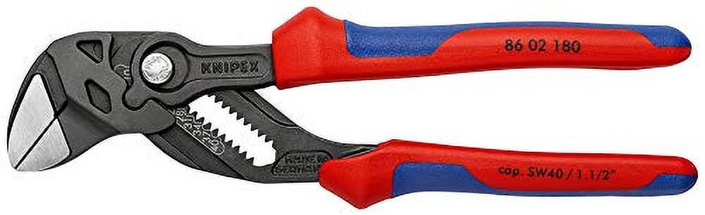 KNIPEX Tools - Pliers Wrench, Black Finish, Multi-Component (8602180) 102