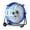 Blue, variant on Fanqiebros 24" High Velocity Industrial Drum Fan, 8800 CFM Heavy Duty Metal Floor Fan with 3 Speeds & Adjustable Tilt, Wheels for Warehouse, Garage, Workshop - UL Listed