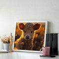 thumbnail image 3 of Diamond Art Kits for Adults, Sunset Sunflower CowDiamond Painting Kits for Beginners, Frameless Round 5D Full Drill Diamonds Art Pictures Gem Art Crafts Home Decor Gifts, 3 of 8