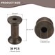 thumbnail image 2 of 30 Piezas de Carrete de Madera para Manualidades, Carretes Vacíos de Madera de 1.6"/40 mm para Hilo, Cuerda, Cinta (Café), 2 of 7