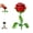 Red, variant on Vintage Rose Incense Burner, Antique Flower Decorative Holder for Incense Cones and Resin, Metal Floral Ornament for Home Decor, Meditation, and Yoga Spaces