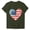 S0-Green, variant on successthop 4th of July Clothes for Women Heart Flags Summer Shirt Festival T Shirts Crewneck Short Sleeve Tops Red XL