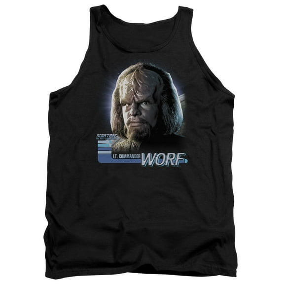 Star Trek - Tng Worf - Tank Top - X-Large