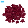 thumbnail image 3 of Unique Bargains Mini Satin Ribbon Roses Tiny Fabric Flowers Embellishments Rosettes Applique Burgundy 30 Pcs, 3 of 5
