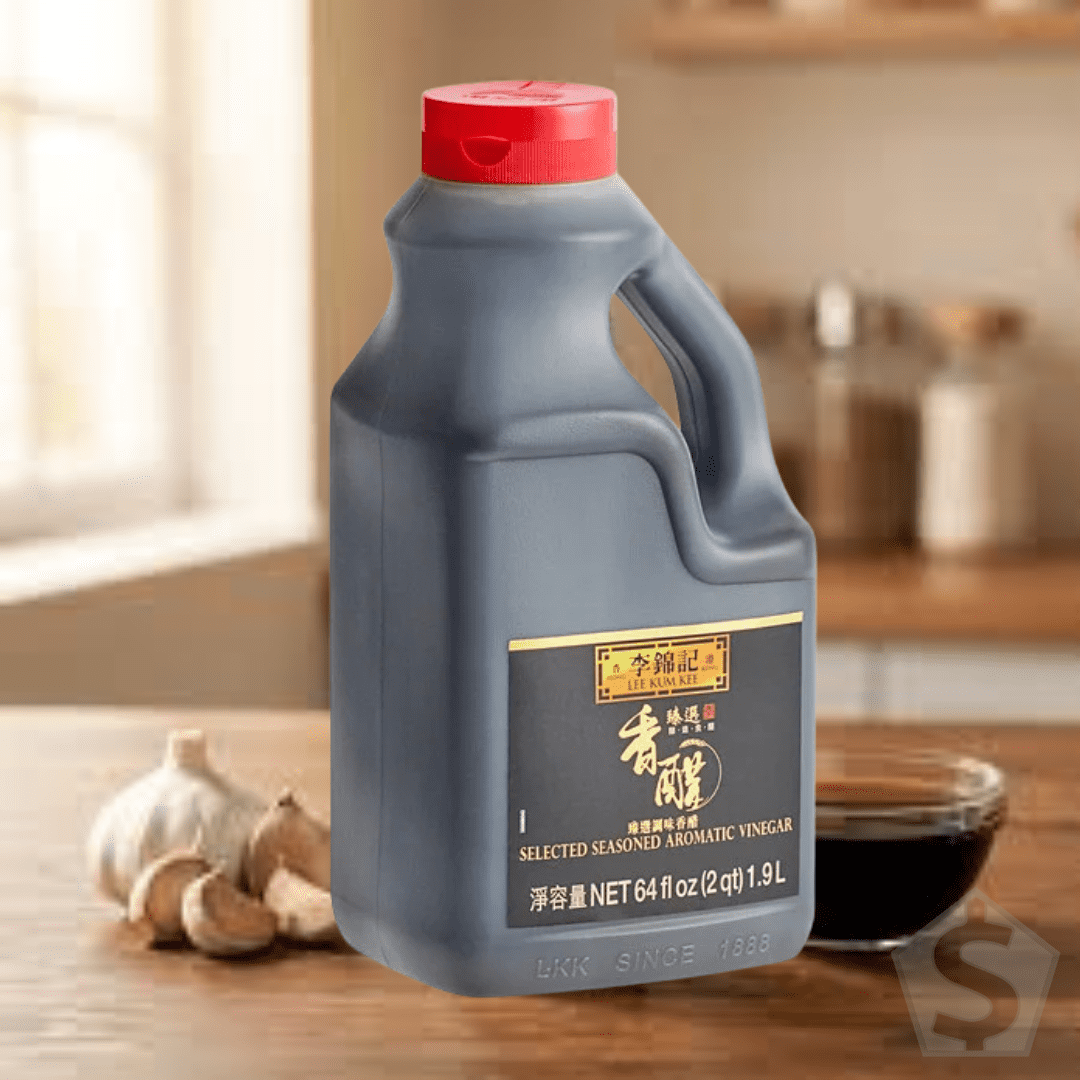 Lee Kum Kee Selected Seasoned Aromatic Vinegar 1/2 Gallon - 6/Case
