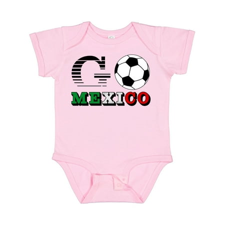 

Inktastic Go Mexico- Soccer Football Gift Baby Boy or Baby Girl Bodysuit