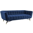 thumbnail image 2 of Modway Adept Velvet Upholstered Sofa, Multiple Colors, 2 of 5