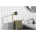 thumbnail image 6 of Kohler 27428-CBL Tone Towel Ring - Polished Chrome with Matte Black, 6 of 7