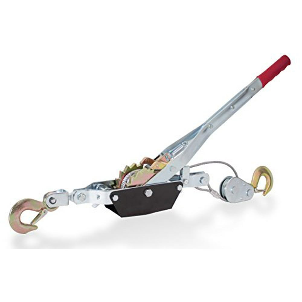 Heavy Duty 2Ton Power Dual Gear Ratchet Puller System ComeAlong Tool