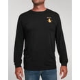 thumbnail image 4 of Venado Northwoods Mens Graphic Tees – Long Sleeve Flex Shirts – Soft Cotton Blend (Black, 3XL), 4 of 4