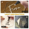 thumbnail image 3 of OULII 10pcs Wedding Table Seating Cards Acrylic Guest Name Labeling for Parties, 3 of 8