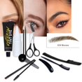 thumbnail image 4 of de tinte para cejas, tinte de cejas a prueba de sudor, juego de maquillaje profesional para cejas para Granate Jinwen Tinte para cejas, 4 of 8