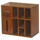 thumbnail image 3 of Caja de almacenamiento del compartimento del gabinete de almacenamiento de madera con la caja del escritorio del escritorio Organizador de escritorio, 3 of 8