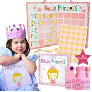 Tickle & Main, Princess Potty Training Gift Set with Book, Potty Chart, Star Magnets, and Reward Crown for Toddler Girls. Comes in Castle Gift Box.