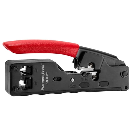 UPC: 0849160004073 | Platinum Tools 12507C Tele-Titan Modular Plug Crimp