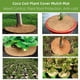 thumbnail image 4 of Protector De Árbol Con Mantillo De Fibra De Coco, 11,8 Pulgadas, Cubierta Natural De Fibra De Coco Para Macetas, Cubierta De Disco Para Árboles, Para Interior Y Exterior., 4 of 8