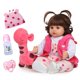 thumbnail image 1 of Muñeca Reborn CaliUgsi 19 con cabello rizado realista para niños, 1 of 7