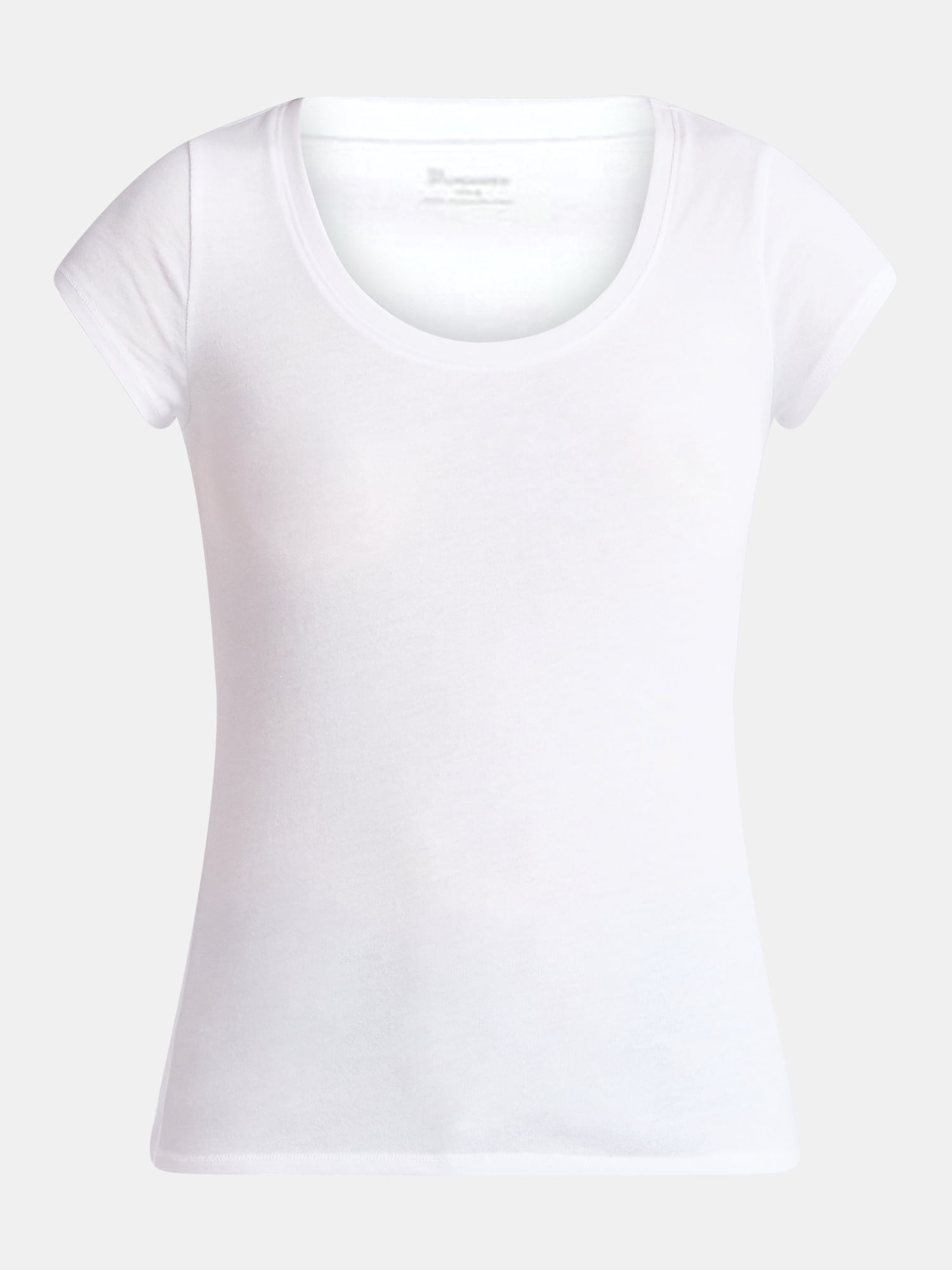 No Boundaries Short Sleeve Scoop Neck Tee, Women's XXS-XXXL