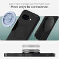 thumbnail image 4 of HZXC-Case for Pixel 9a Case, Ultra Hybrid [MagFit] Compatible with MagSafe Designed for Google Pixel 9a - Frost Black, 4 of 4