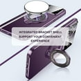 thumbnail image 5 of SuperShield Phone Case for iPhone 15 Pro Max Coridbrief Large Window Phone Case Leak Label Magnetic Bracket, Bontezz for iPhone 15 Pro Max MagSafe Satad Case - Purple, 5 of 5